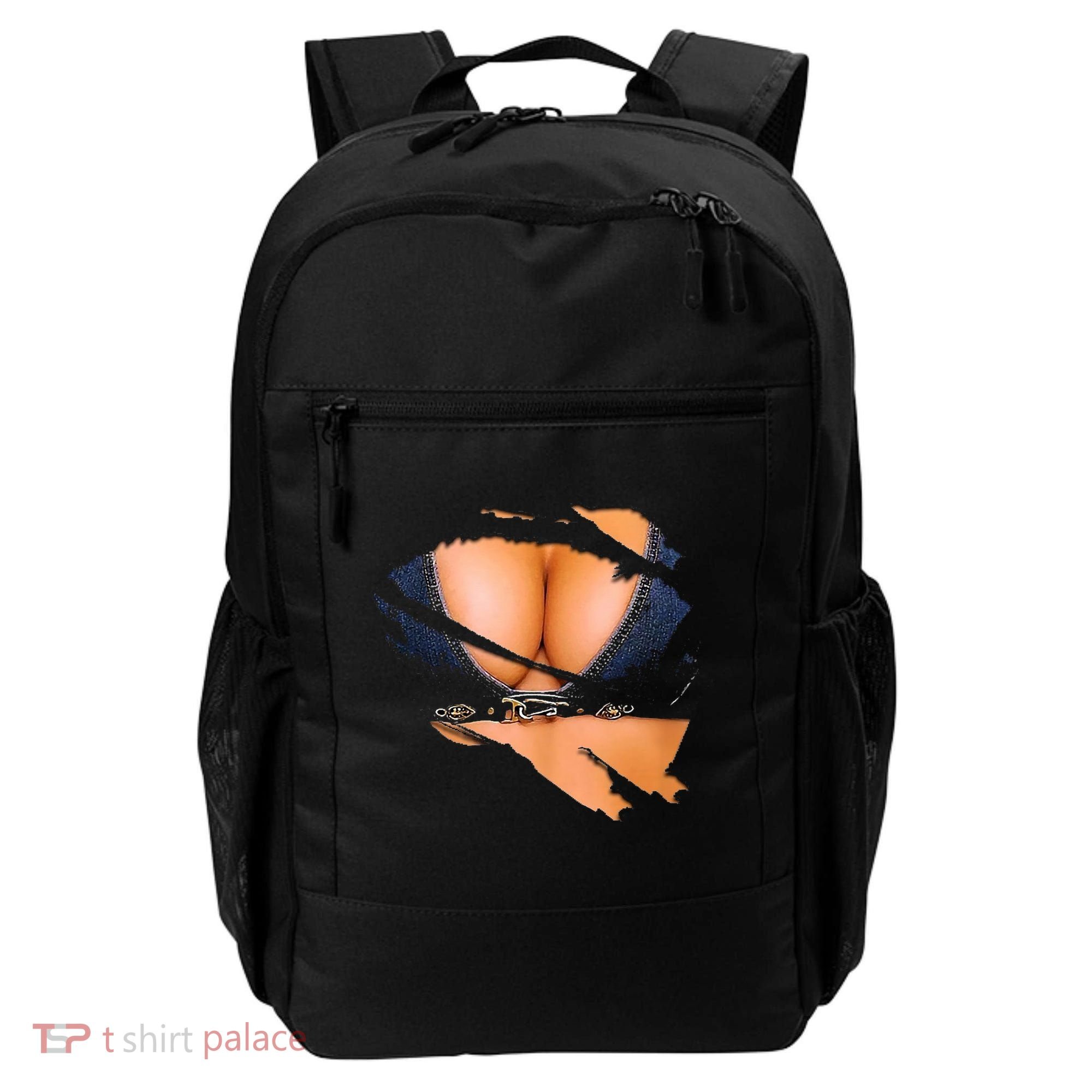 Funny Fake Bikini Body And Boobs Costume Backpack