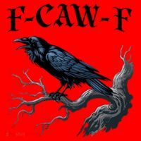 F-Caw-F Funny Black Bird Black Crow Santa Hat thumb 1