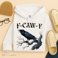 F-Caw-F Funny Black Bird Black Crow Hoodie thumb 4