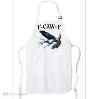 F-Caw-F Funny Black Bird Black Crow Apron thumb 0
