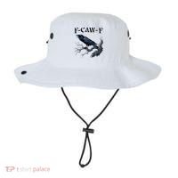 F-Caw-F Funny Black Bird Black Crow Bucket Hat thumb 0