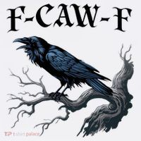 F-Caw-F Funny Black Bird Black Crow Women's Hoodie thumb 2