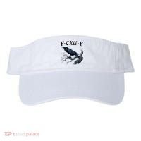 F-Caw-F Funny Black Bird Black Crow Visor thumb 0