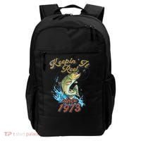 Funny Fishing Birthday Since 1973 Keepin It Reel Backpack thumb 0