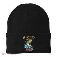 Funny Fishing Birthday Since 1973 Keepin It Reel Beanie thumb 0