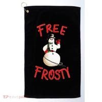 Frees Frostys Christmas with The kranks Christmas  Golf Towel thumb 0