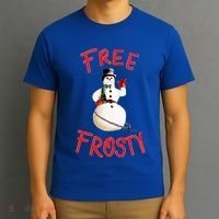 Frees Frostys Christmas with The kranks Christmas  T-Shirt thumb 3