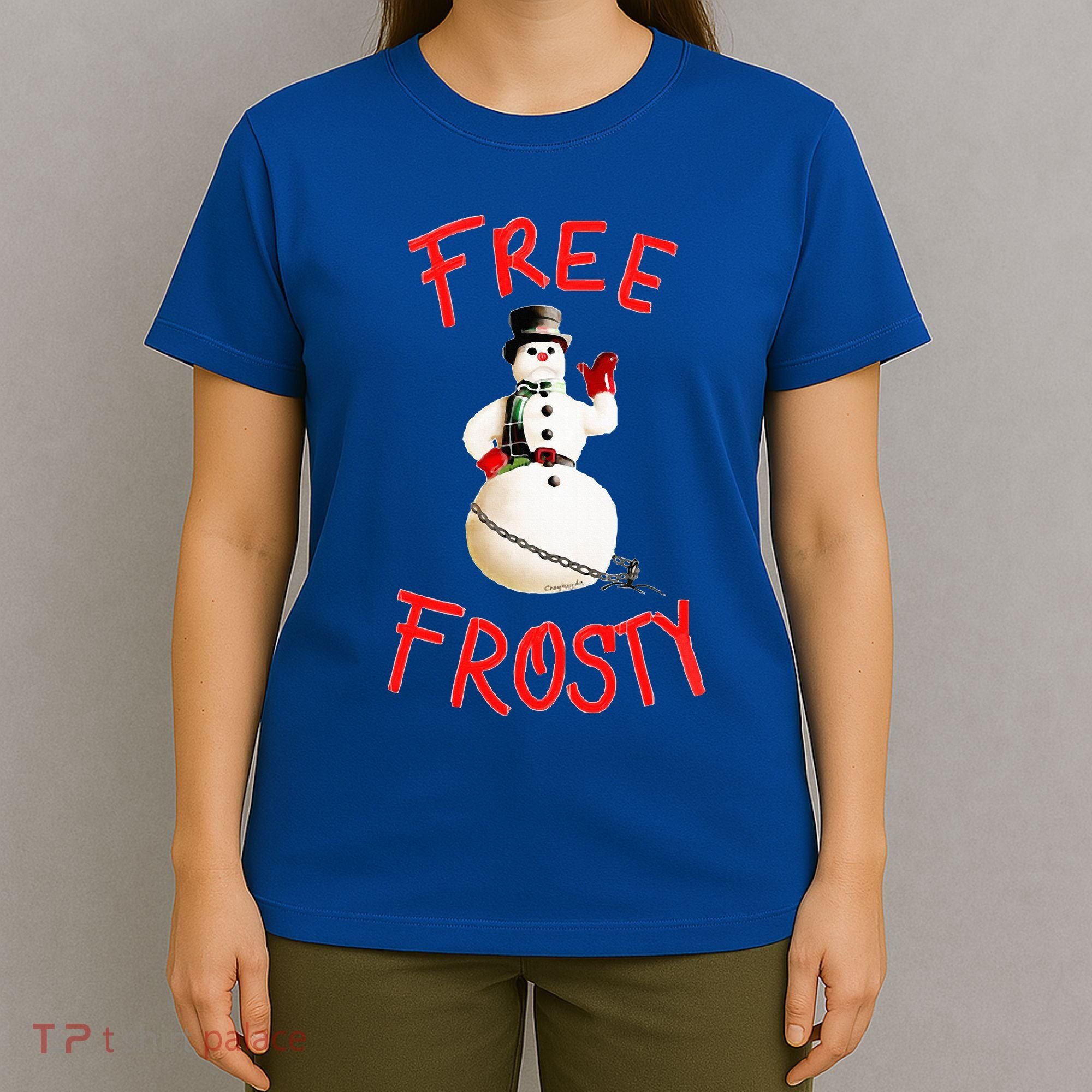 Frees Frostys Christmas with The kranks Christmas  T-Shirt
