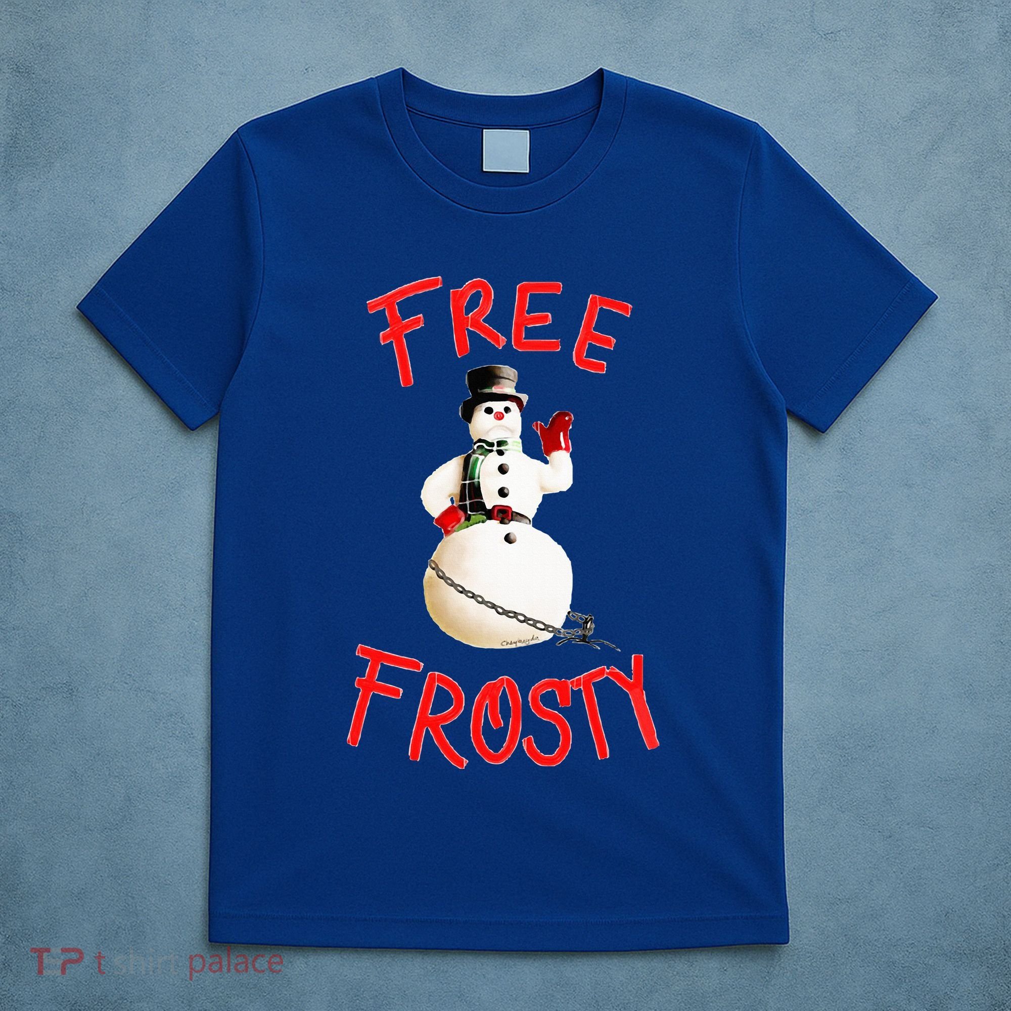 Frees Frostys Christmas with The kranks Christmas  T-Shirt