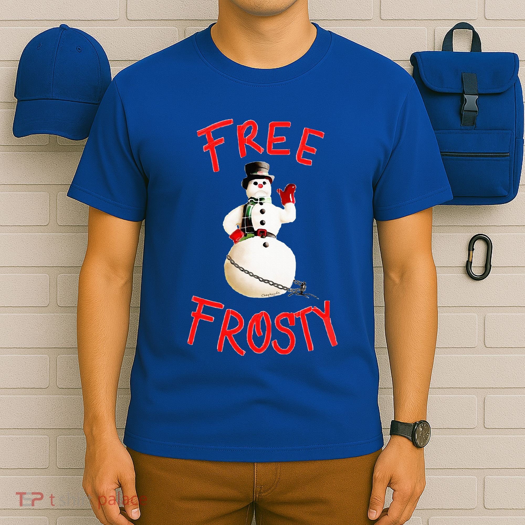 Frees Frostys Christmas with The kranks Christmas  T-Shirt