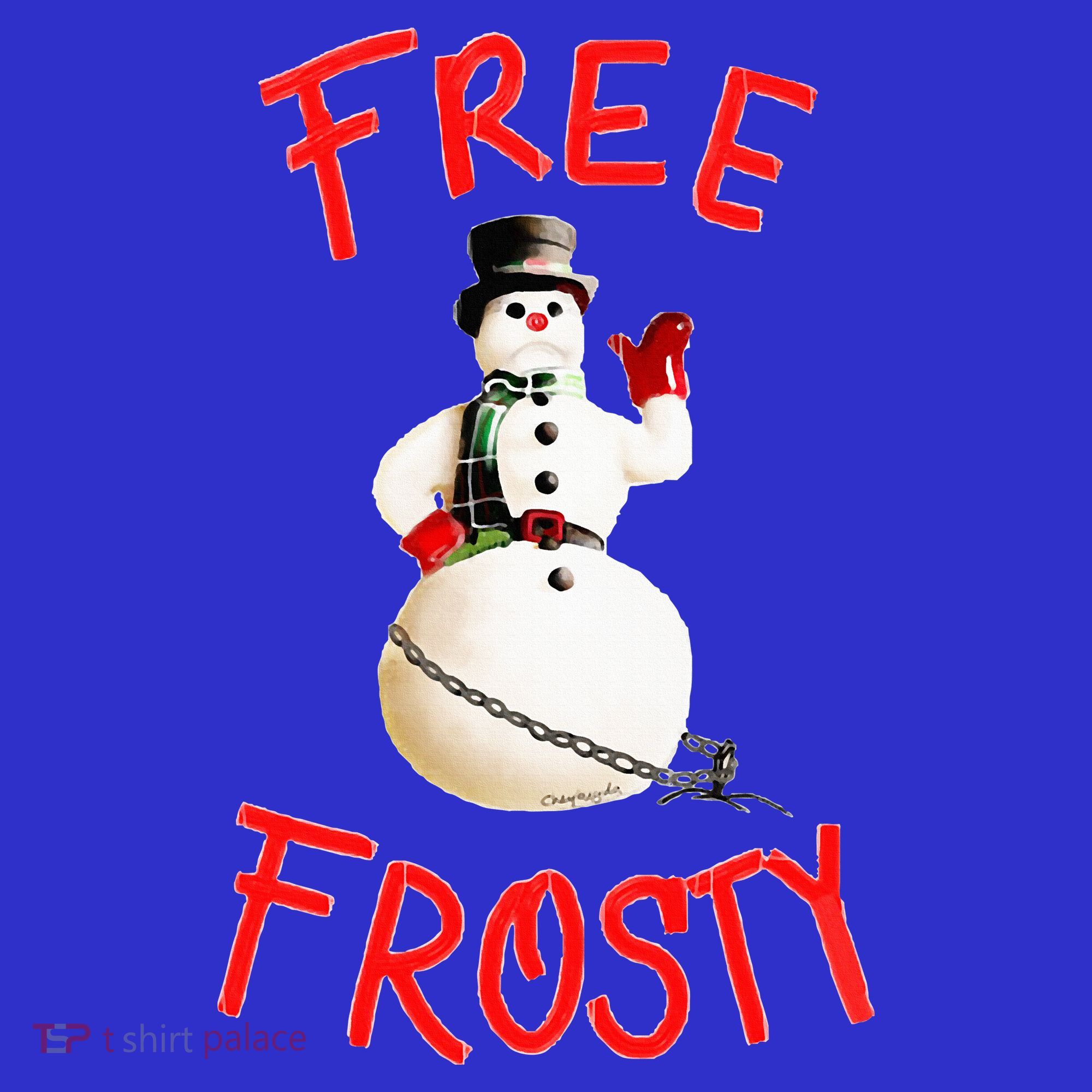 Frees Frostys Christmas with The kranks Christmas  Mousepad