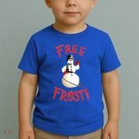 Frees Frostys Christmas with The kranks Christmas  Toddler T-Shirt thumb 2