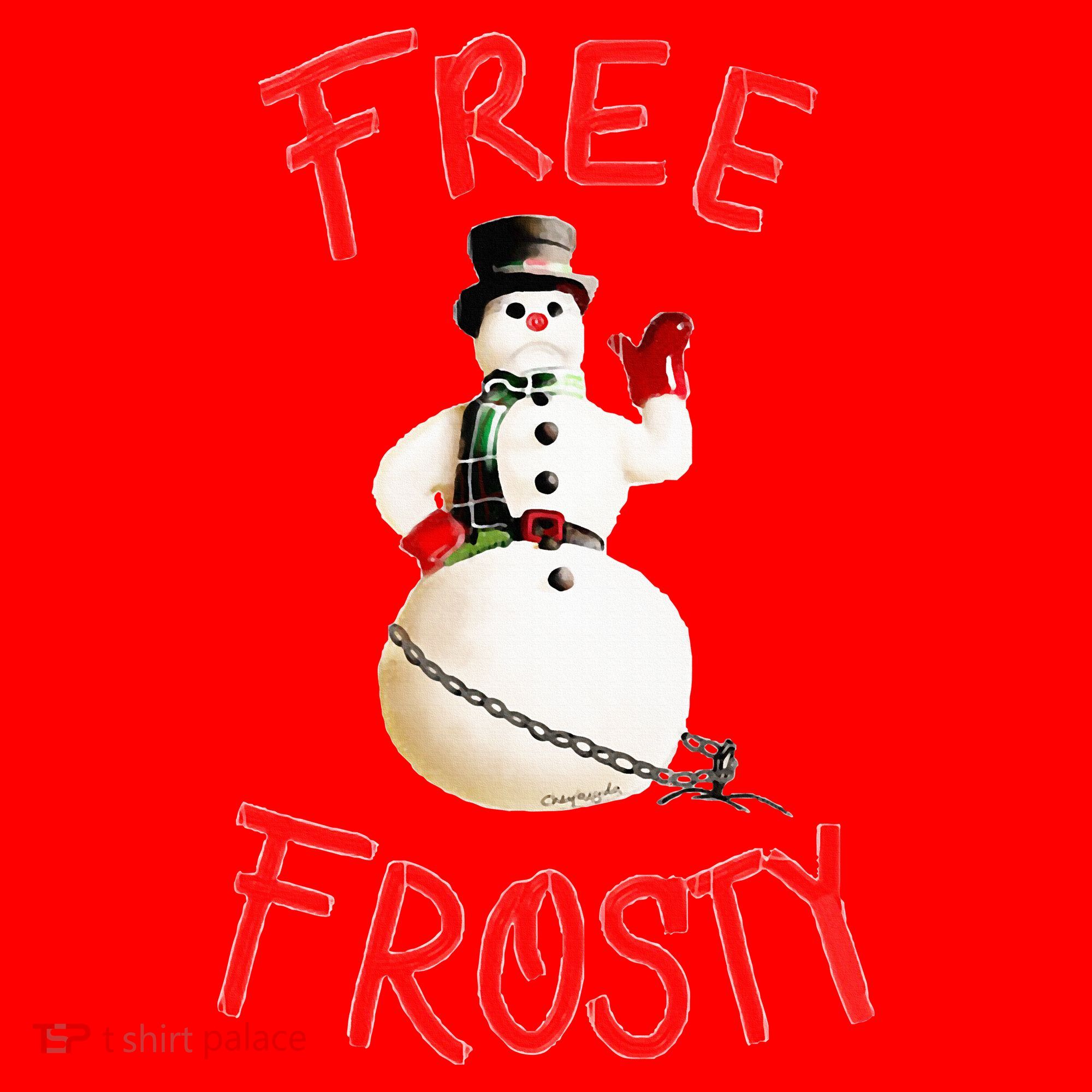 Frees Frostys Christmas with The kranks Christmas  Santa Hat