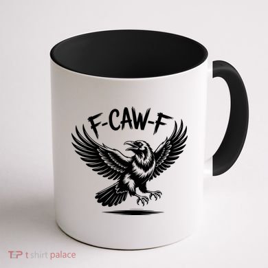 F-caw-F Coffee Mug back