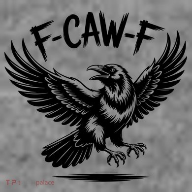 F-caw-F Sweatshirt Cinch Pack Bag