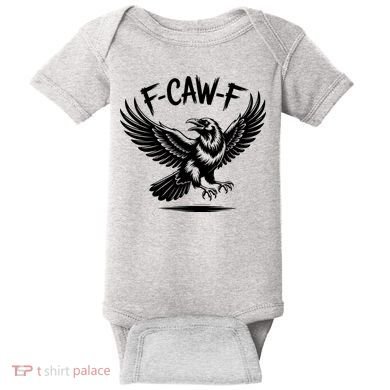F-caw-F Baby Bodysuit