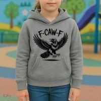 F-caw-F Kids Hoodie thumb 3