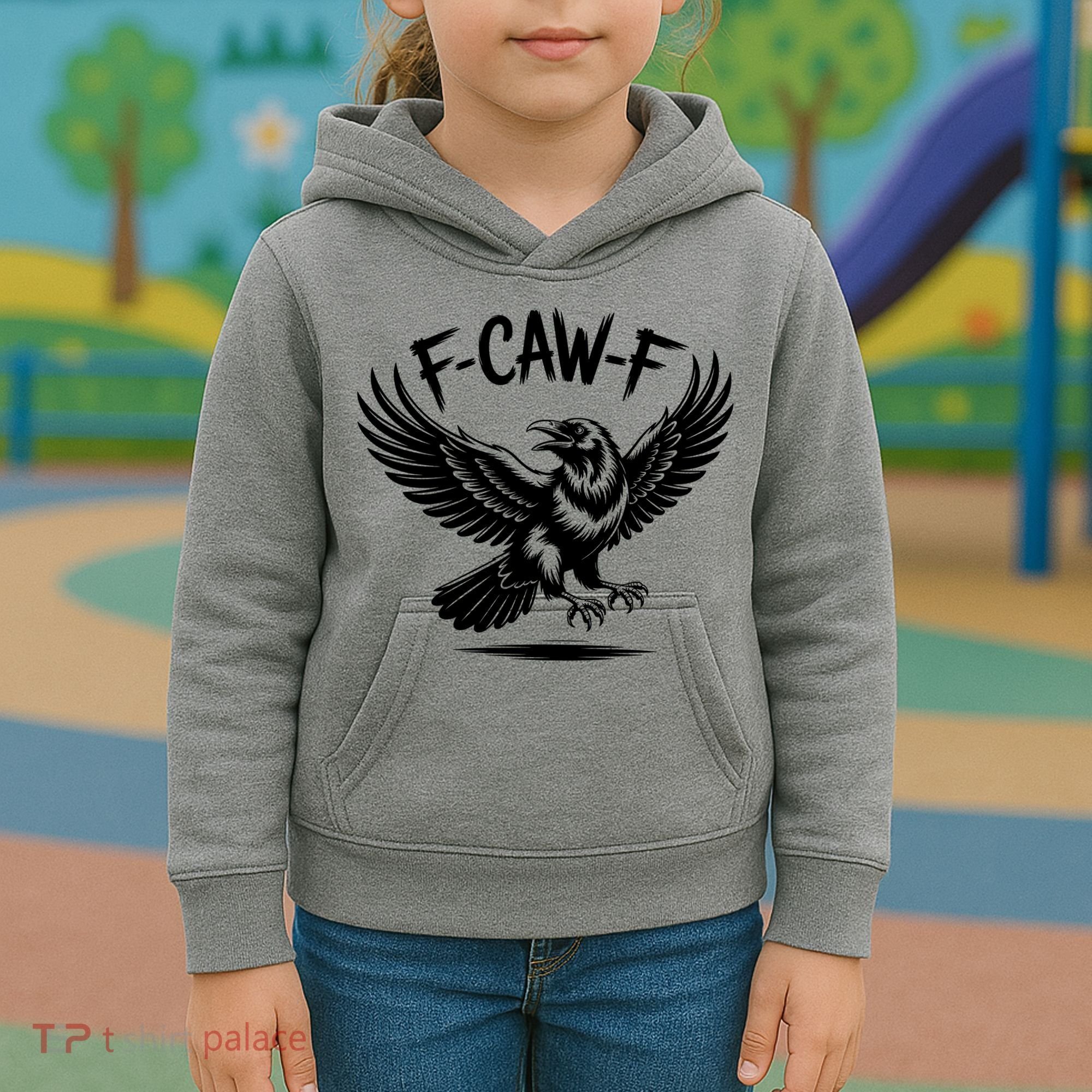 F-caw-F Kids Hoodie