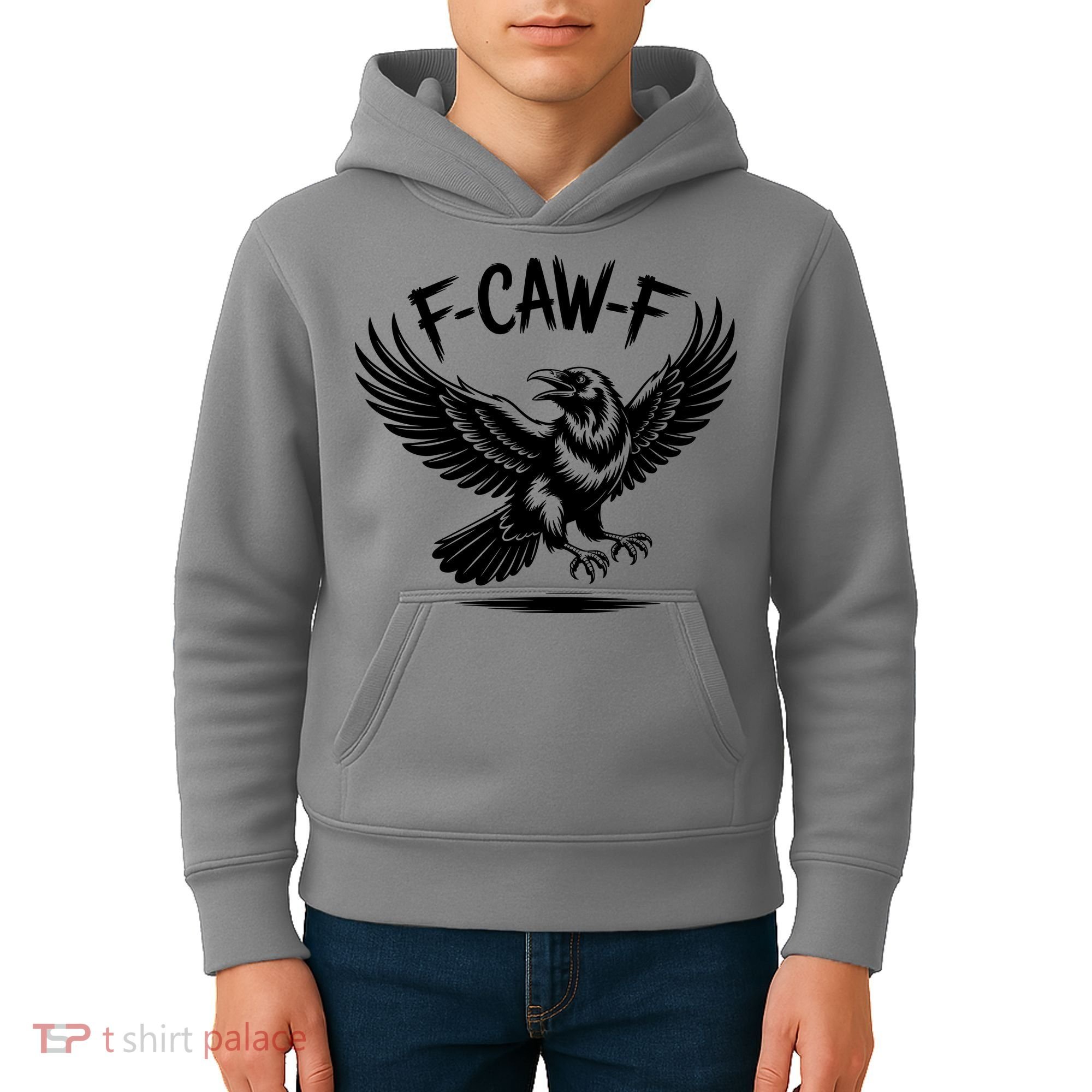 F-caw-F Kids Hoodie