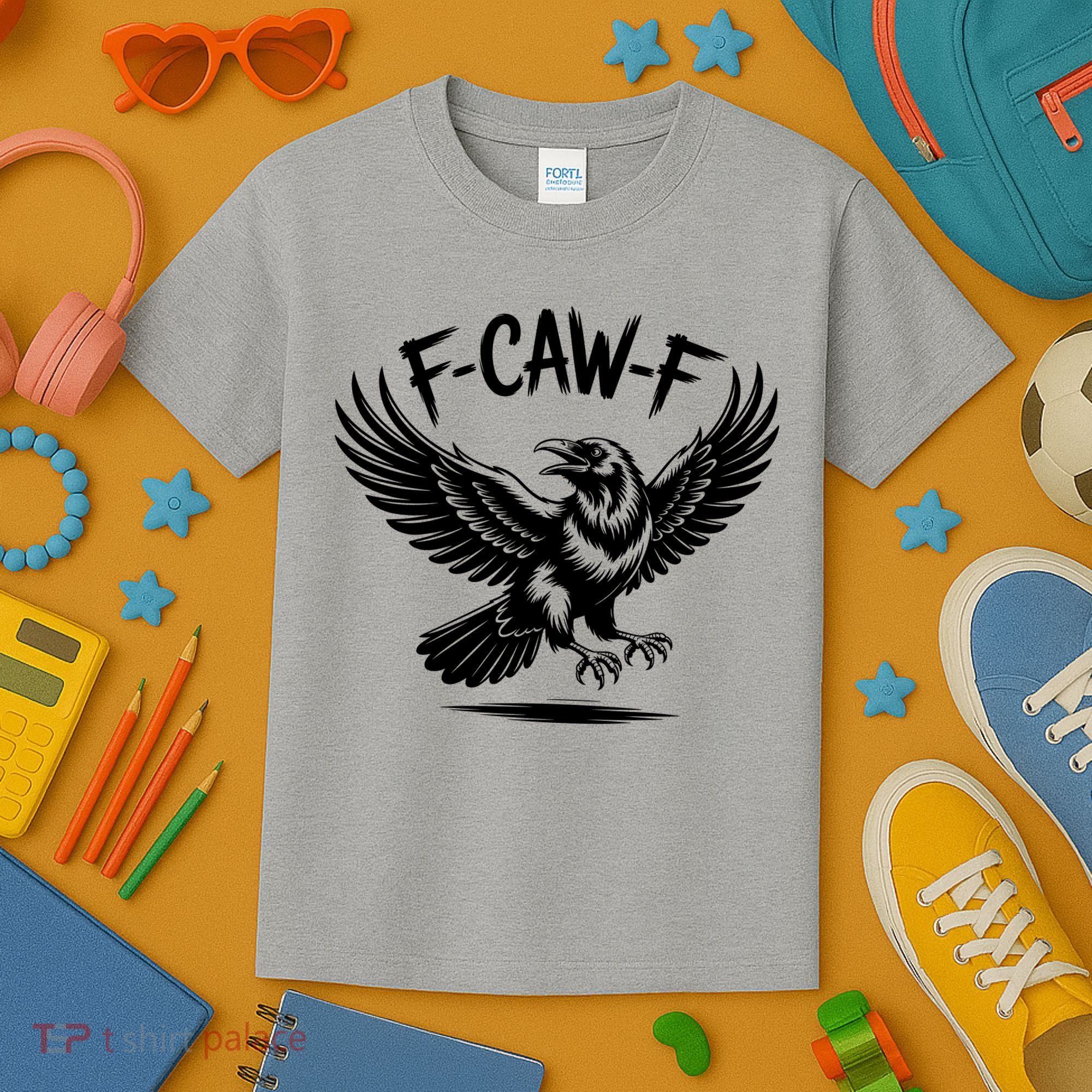 F-caw-F Kids T-Shirt