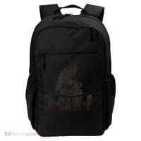 Funny F-CAW-F Crow Coffee Humor Graphic Gift Backpack thumb 0