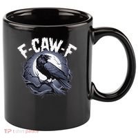 F-Caw-F  11oz C Handle Ceramic Mug thumb 0