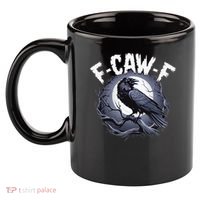 F-Caw-F  11oz C Handle Ceramic Mug thumb 2