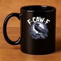 F-Caw-F  11oz C Handle Ceramic Mug thumb 4