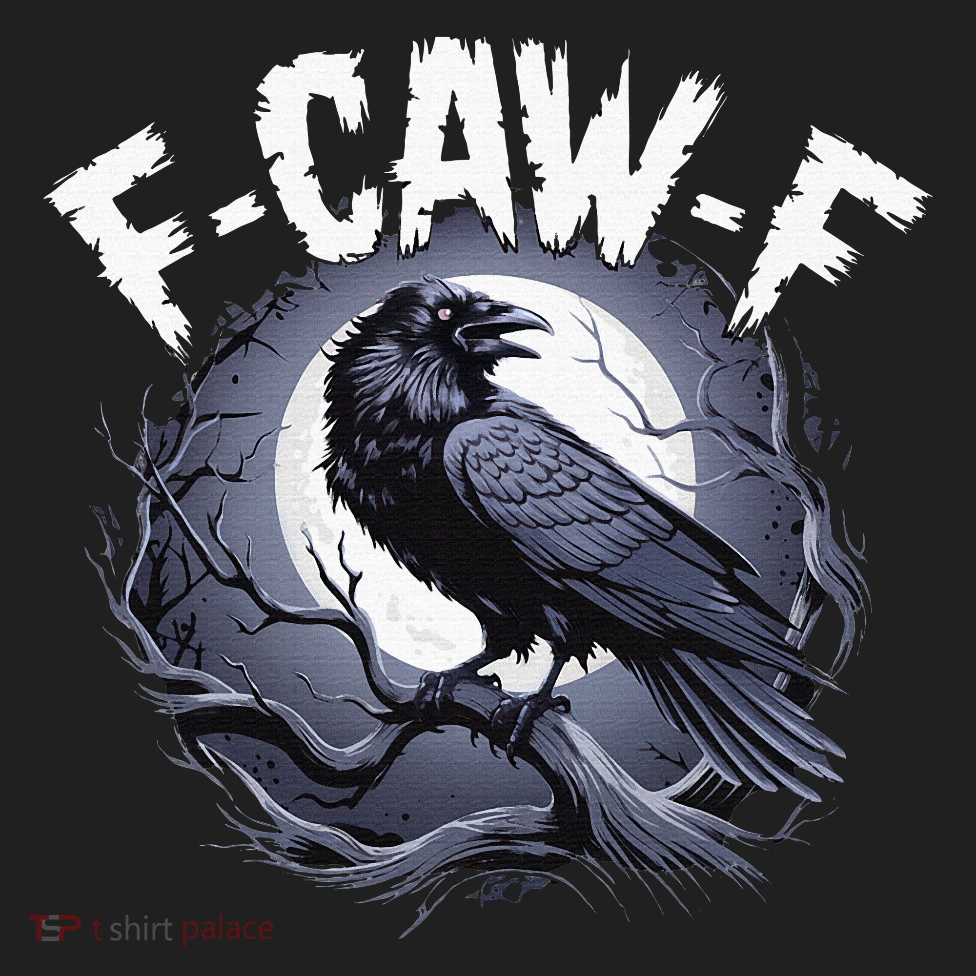 F-Caw-F  11oz C Handle Ceramic Mug