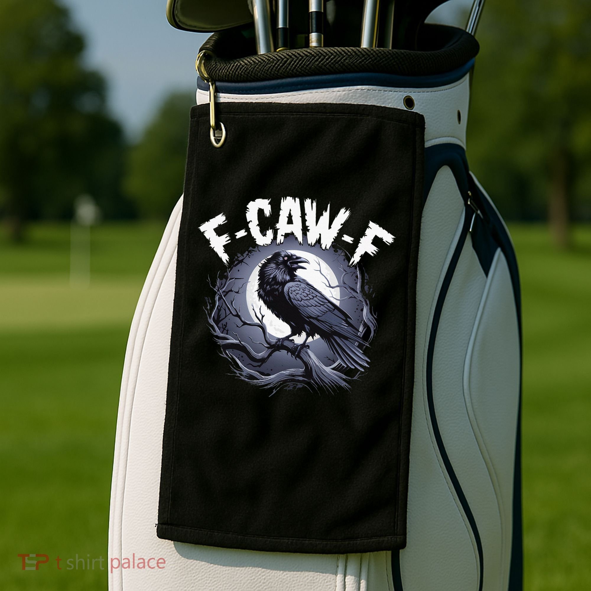 F-Caw-F  Golf Towel