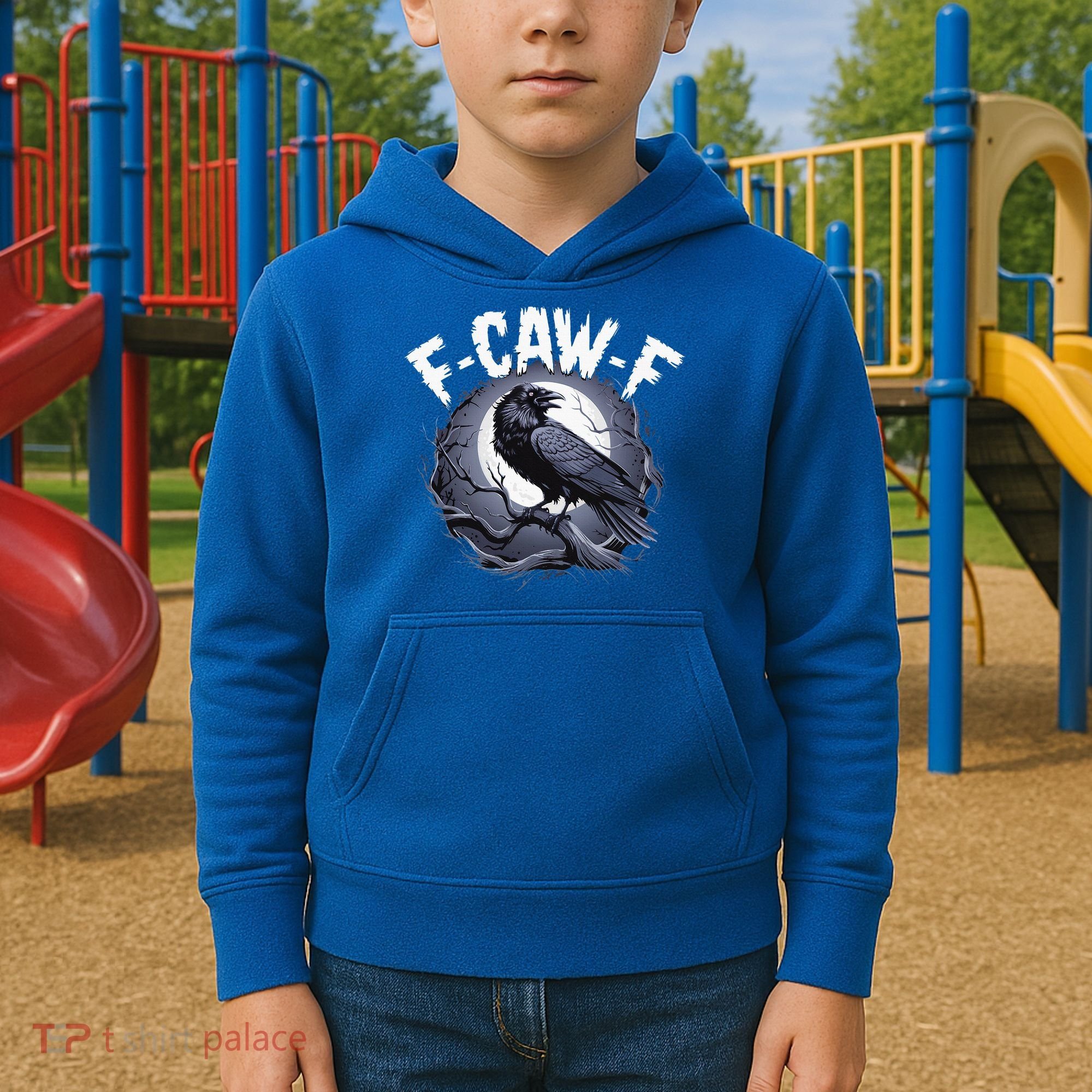 F-Caw-F  Kids Hoodie