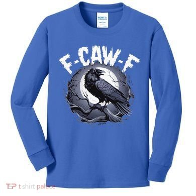 F-Caw-F  Kids Long Sleeve Shirt