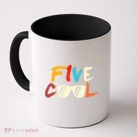 Funny Five Cool Glasses Years Old 5th Birthday Anniversary Coffee Mug thumb 0