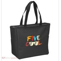 Funny Five Cool Glasses Years Old 5th Birthday Anniversary Tote Bag thumb 2