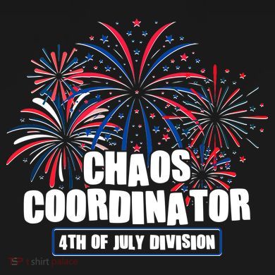 Funny Fireworks Chaos Coordinator 4th Of July Division Mousepad