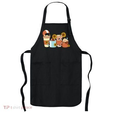 Football Fall Coffee Lover Apron