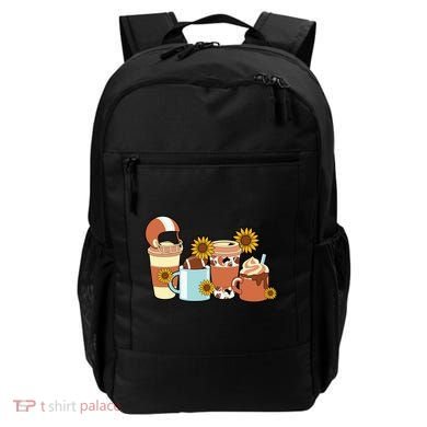 Football Fall Coffee Lover Backpack