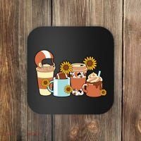 Football Fall Coffee Lover Coaster thumb 0