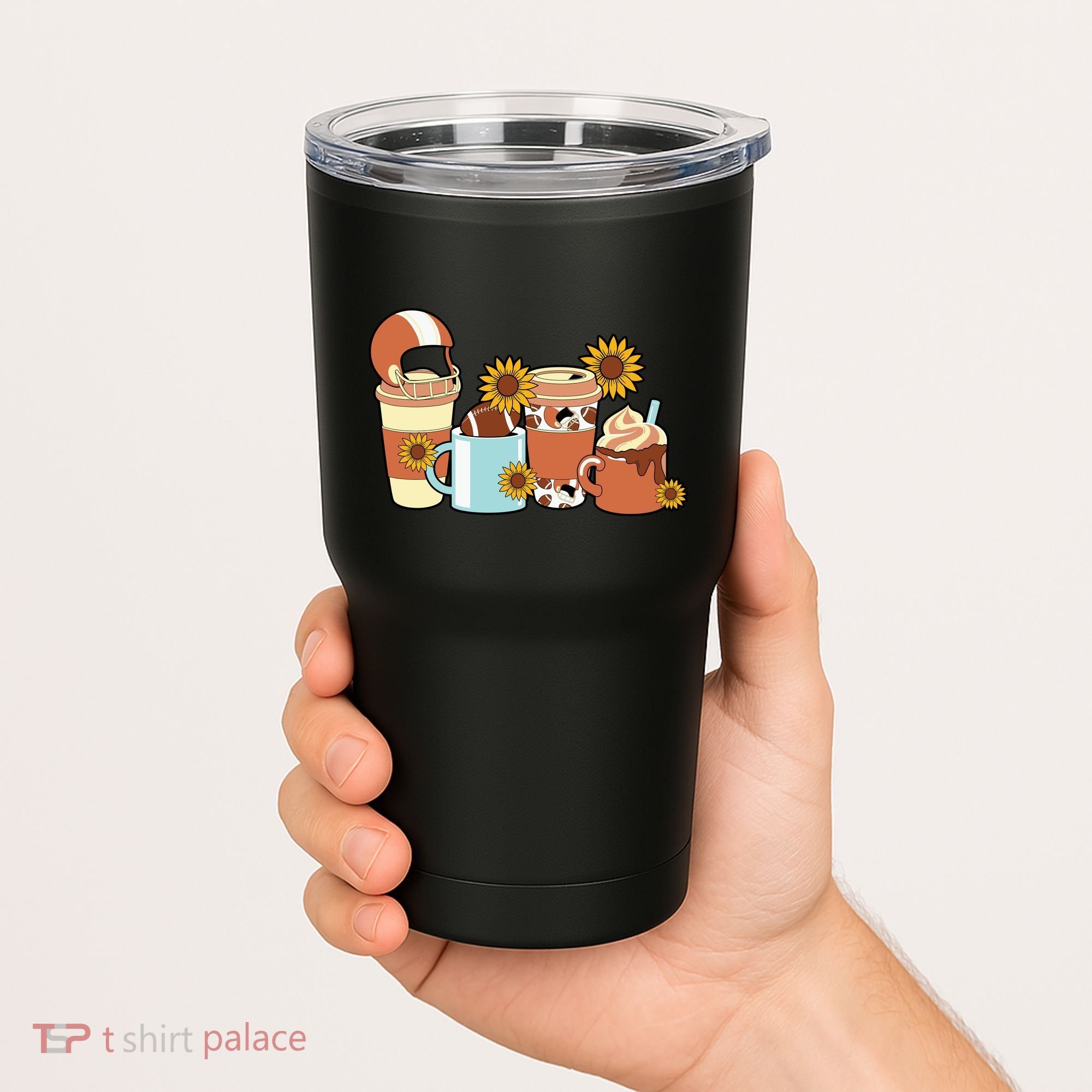 Football Fall Coffee Lover Tumbler