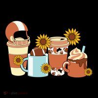 Football Fall Coffee Lover Mousepad thumb 1