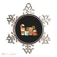 Football Fall Coffee Lover Ornament thumb 0