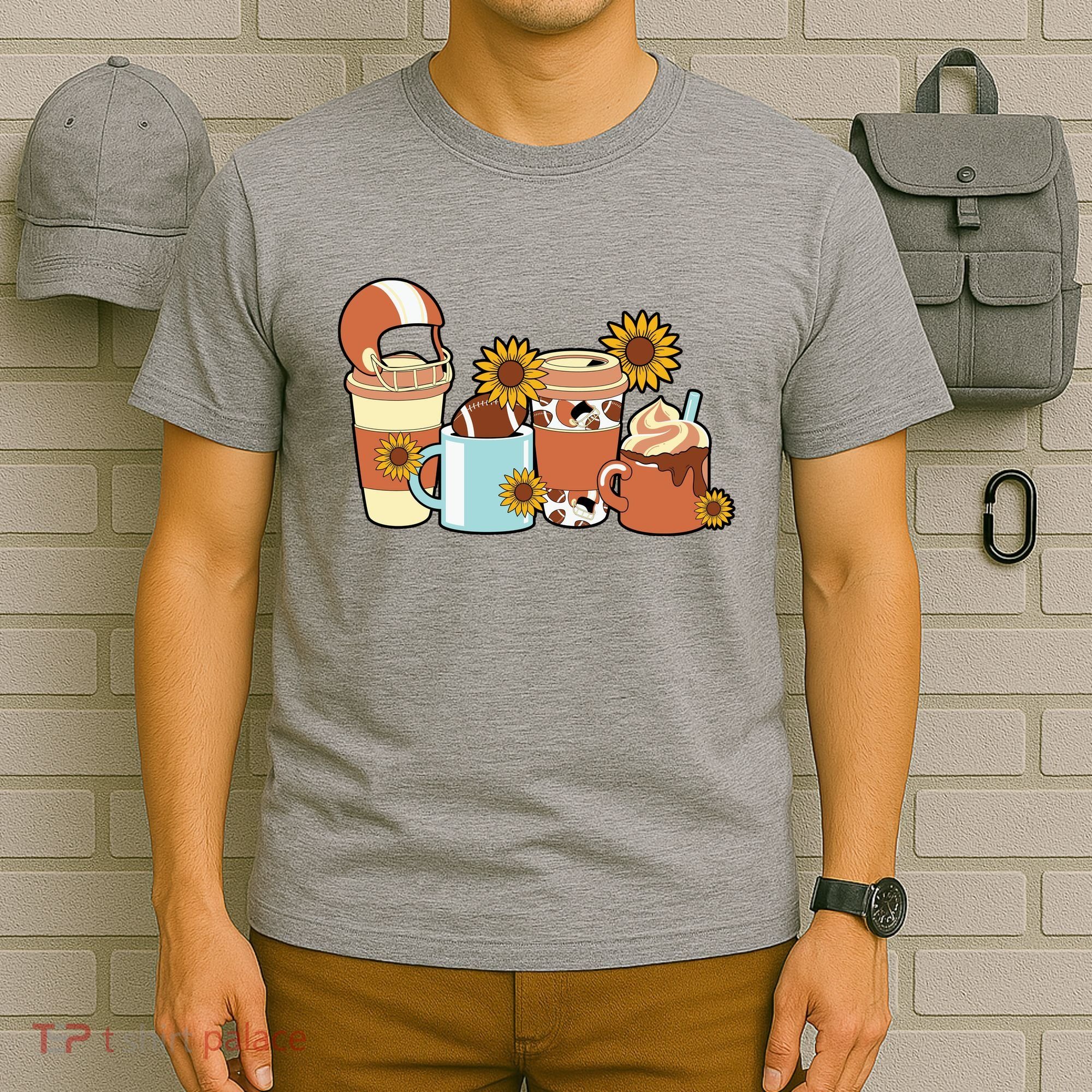 Football Fall Coffee Lover T-Shirt