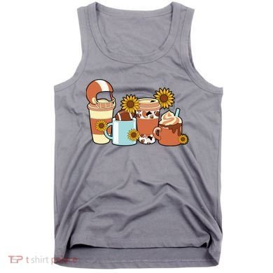 Football Fall Coffee Lover Tank Top
