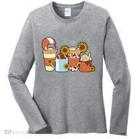 Football Fall Coffee Lover Women's Long Sleeve Shirt thumb 0