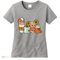 Football Fall Coffee Lover Women's T-Shirt thumb 0