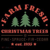 Farm Fresh Christmas Trees Funny Xmas Graphic Plus Size Coffee Mug thumb 5