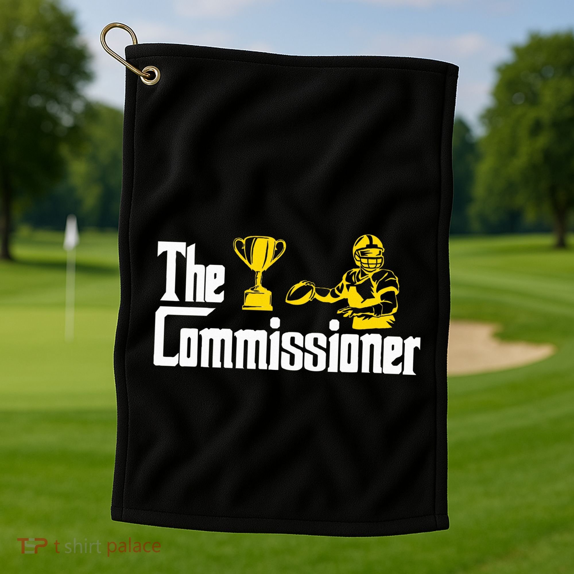 Fantasy Football Commissioner Fantasy Football Commish Golf Towel