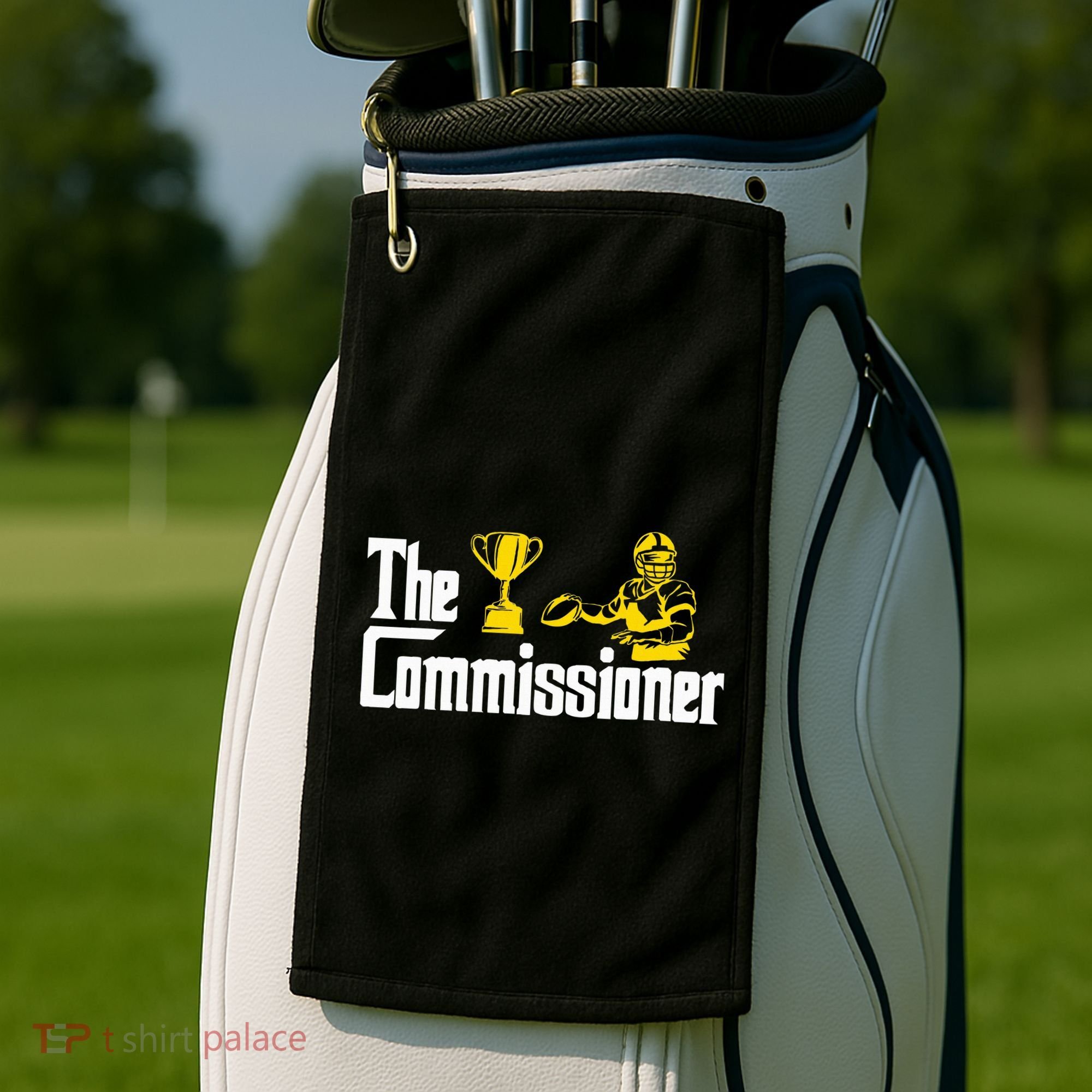 Fantasy Football Commissioner Fantasy Football Commish Golf Towel
