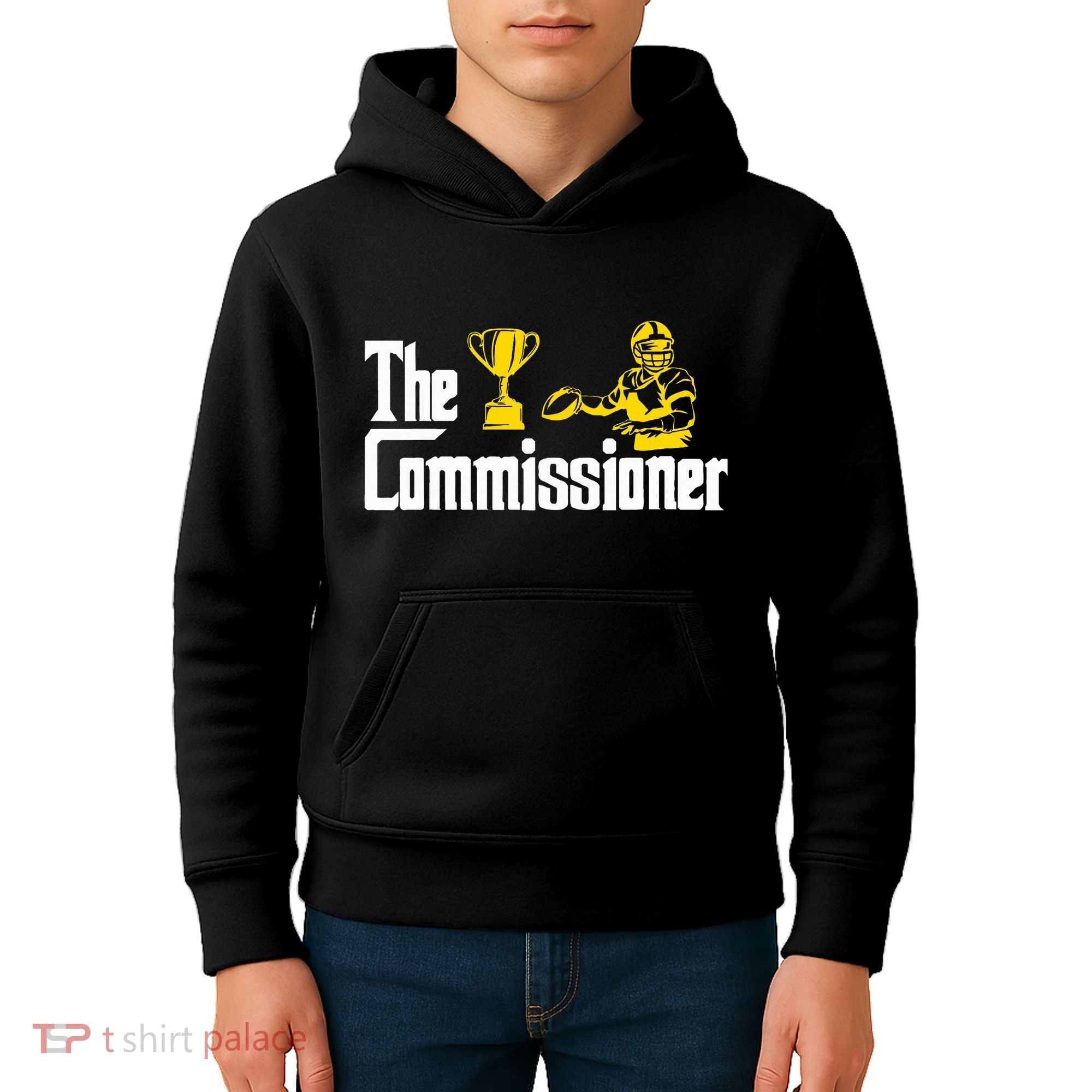 Fantasy Football Commissioner Fantasy Football Commish Kids Hoodie
