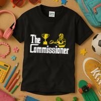 Fantasy Football Commissioner Fantasy Football Commish Kids T-Shirt thumb 3